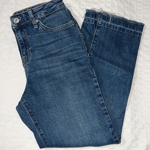 TOPSHOP MOTO cropped denim